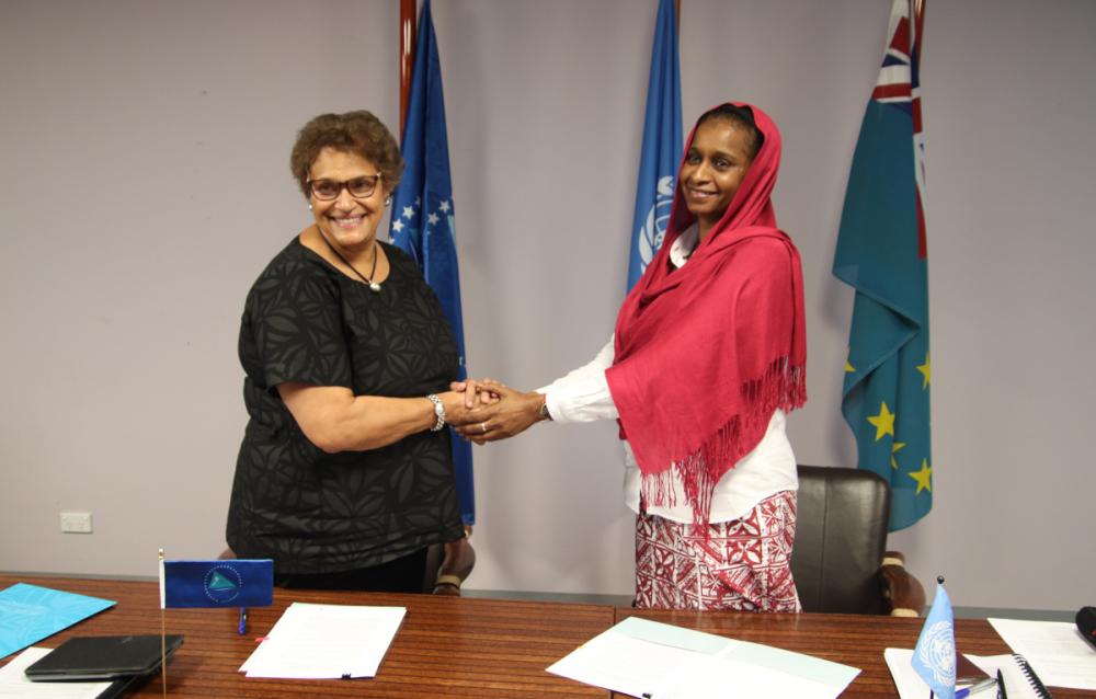 SPC and UNDP partner to support coastal adaptation in Tuvalu