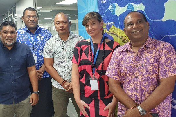 Technical training with Palau supports ocean management through defined maritime zones